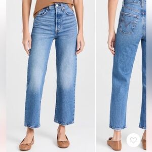 Levi’s Ribcage Straight Ankle Jeans